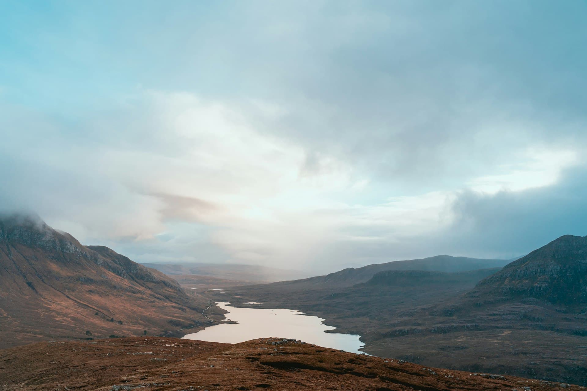 A valley in the Scottish Highlands